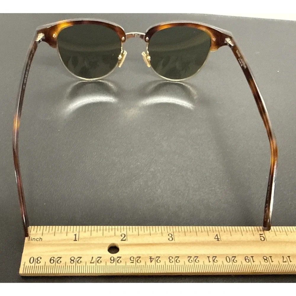 Saint Laurent SL 160 Slim 003 Sunglasses 49-19-145 Tortoise Shell No Case Flaws